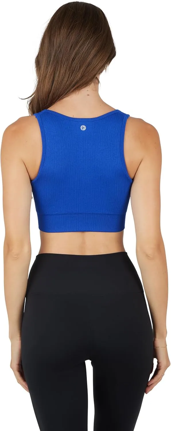 90 Degree By Reflex Womens 2 Pack Seamless Raya V-Neck Tank Top