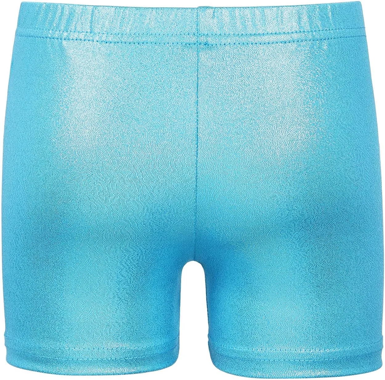 BAOHULU Gymnastics Leotards for Girls Glitter Dance Activewear with Matching Tumbling Shorts Set