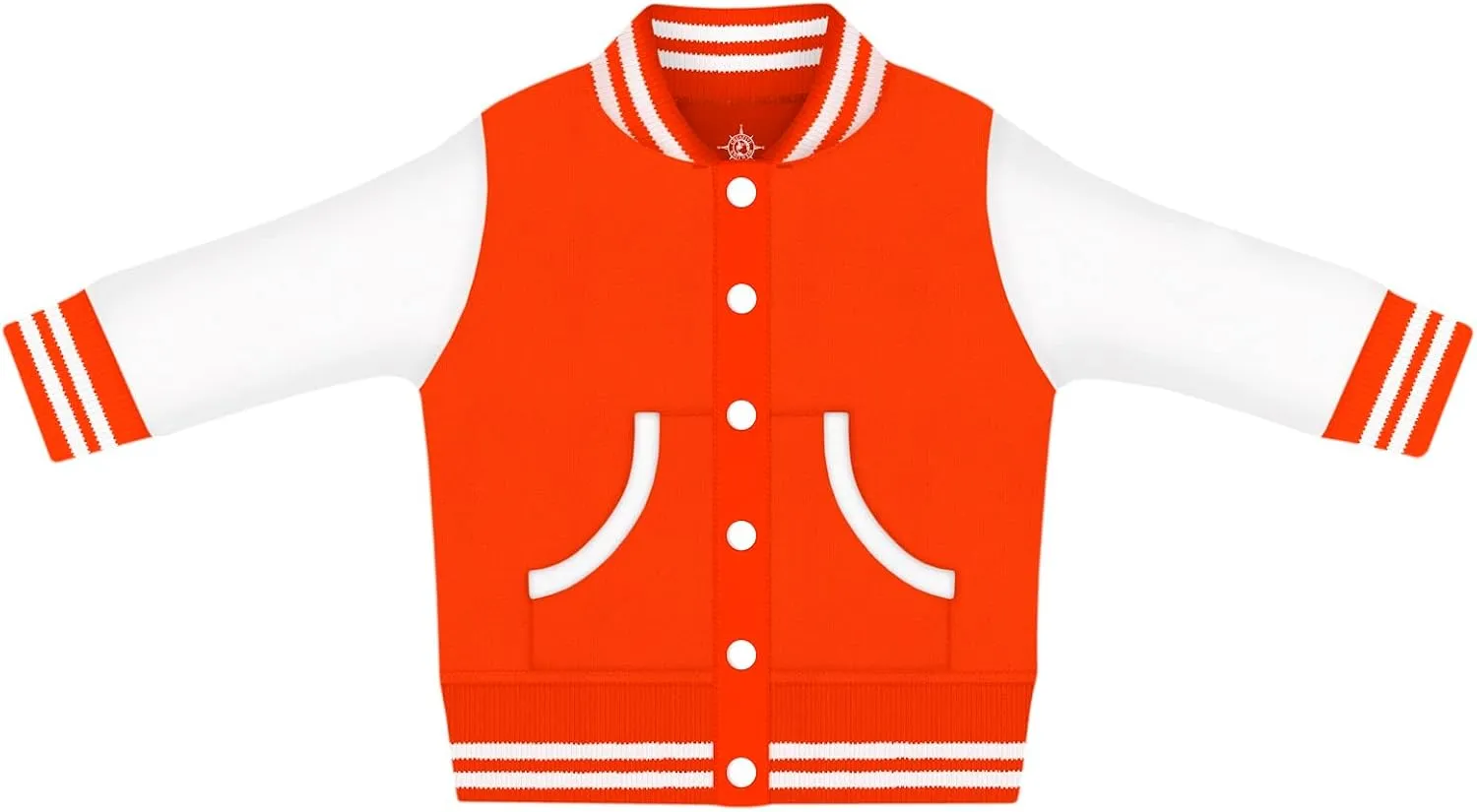 Creative Knitwear Varsity Bomber Jacket - Letterman Jacket - Game Day Baby Sweatshirt