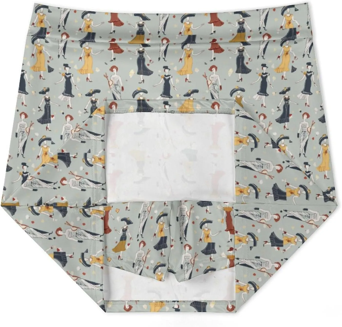 Cute Bird Pattern Mini Pleated Skirts for Women Sexy Mini Skirt Short Cargo Skirt Skater A-line Pleated Skirt