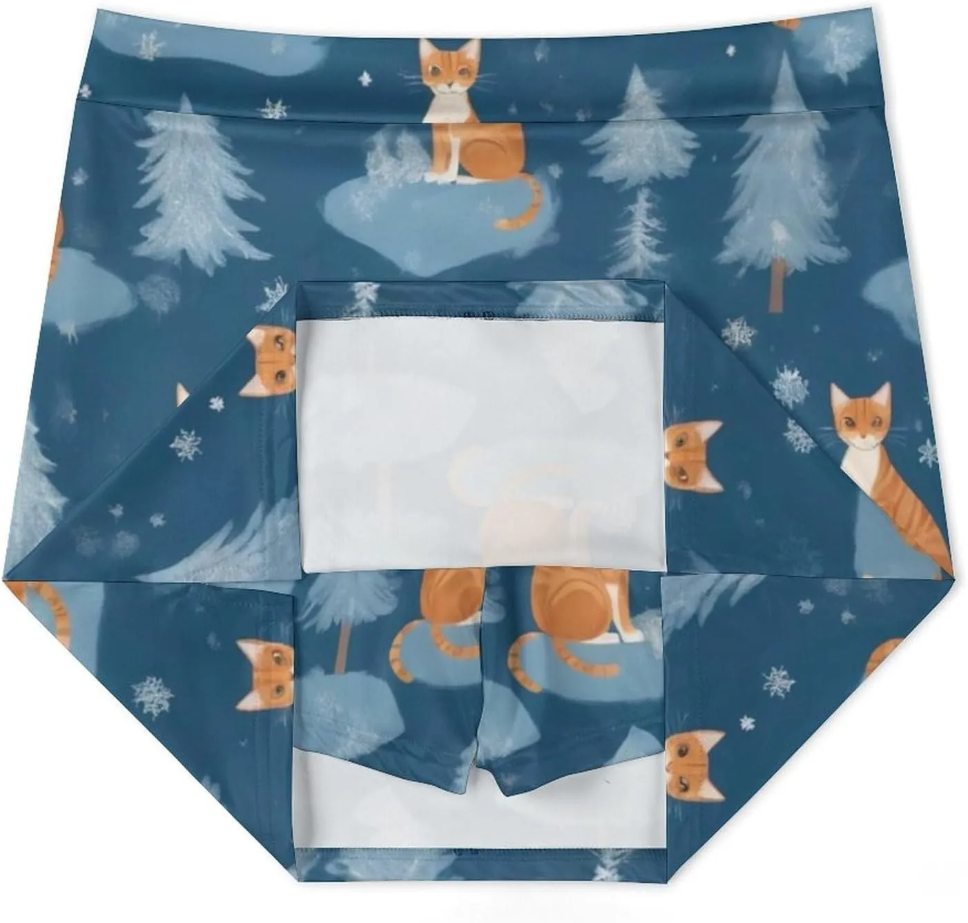 Cute Cats Pattern Tennis Skirts for Women with Pockets High Waisted Athletic Golf Skorts Skirts A-Line Mini Short Skirt