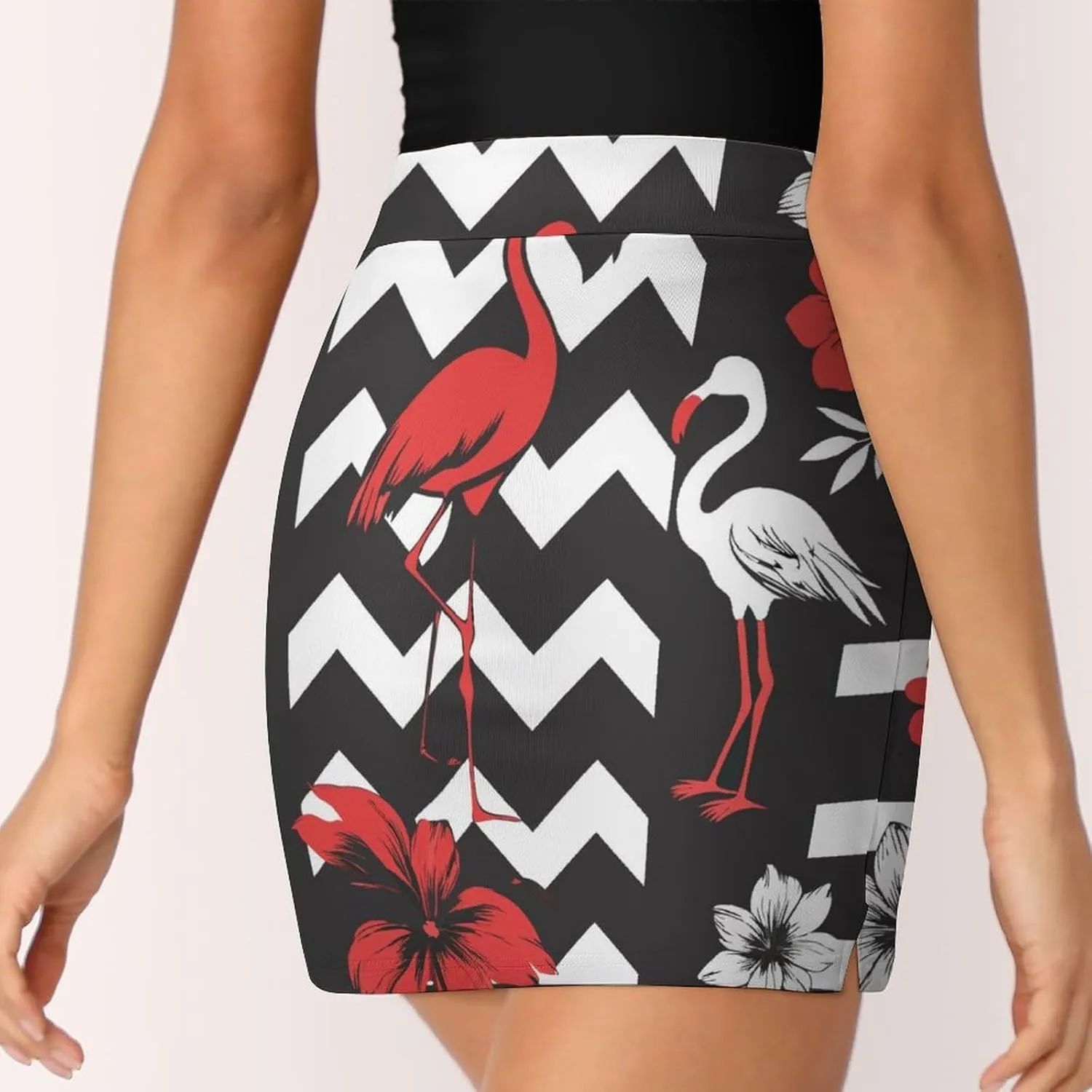 Cute Cats Pattern Tennis Skirts for Women with Pockets High Waisted Athletic Golf Skorts Skirts A-Line Mini Short Skirt