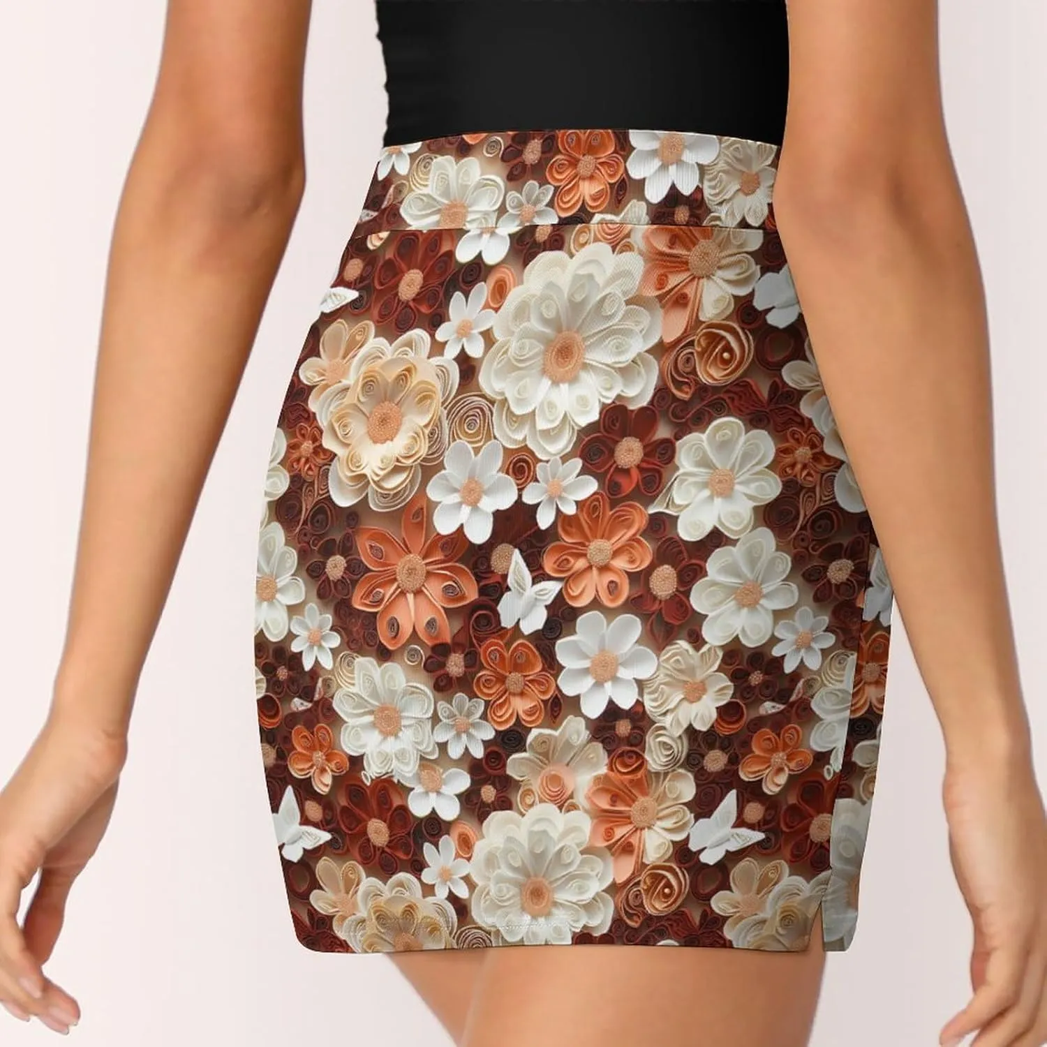 Cute Dogs Tennis Skirts for Women with Pockets High Waisted Athletic Golf Skorts Skirts A-Line Mini Short Skirt