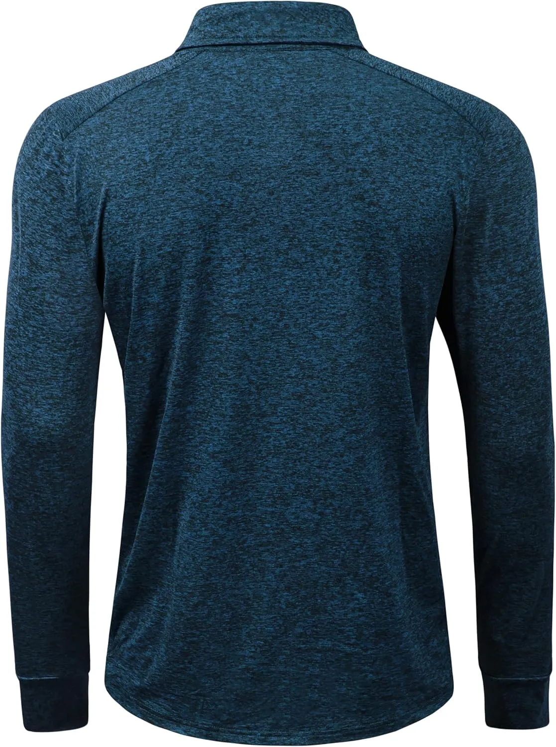 Derminpro Mens Polo Shirts Long Sleeve Quick Dry Athletic Golf T-Shirts