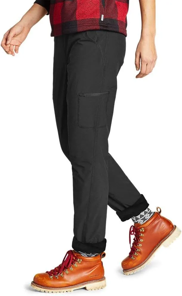 Eddie Bauer Women's Polar Fleece-Lined Pull-On Pants