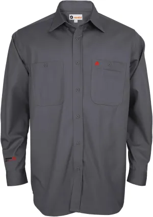 FR Shirts for Men 100% Cotton Flame Resistant Welding Shirts NFPA2112 7.5oz Men's Fire Retardant Shirts