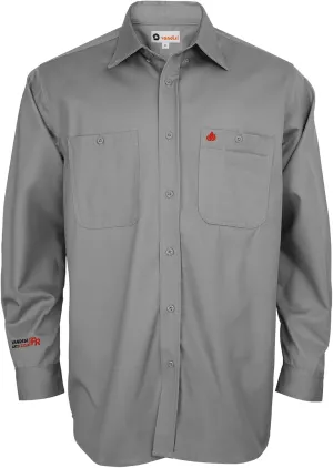 FR Shirts for Men 100% Cotton Flame Resistant Welding Shirts NFPA2112 7.5oz Men's Fire Retardant Shirts