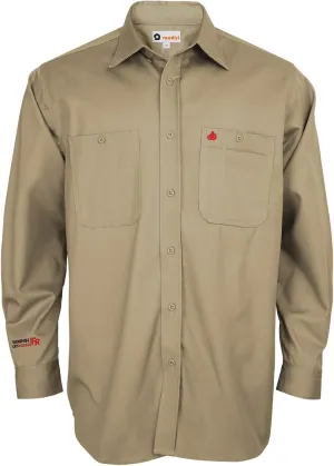 FR Shirts for Men 100% Cotton Flame Resistant Welding Shirts NFPA2112 7.5oz Men's Fire Retardant Shirts