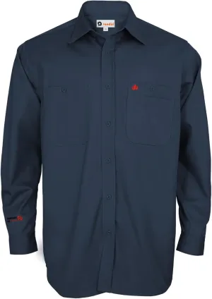 FR Shirts for Men 100% Cotton Flame Resistant Welding Shirts NFPA2112 7.5oz Men's Fire Retardant Shirts