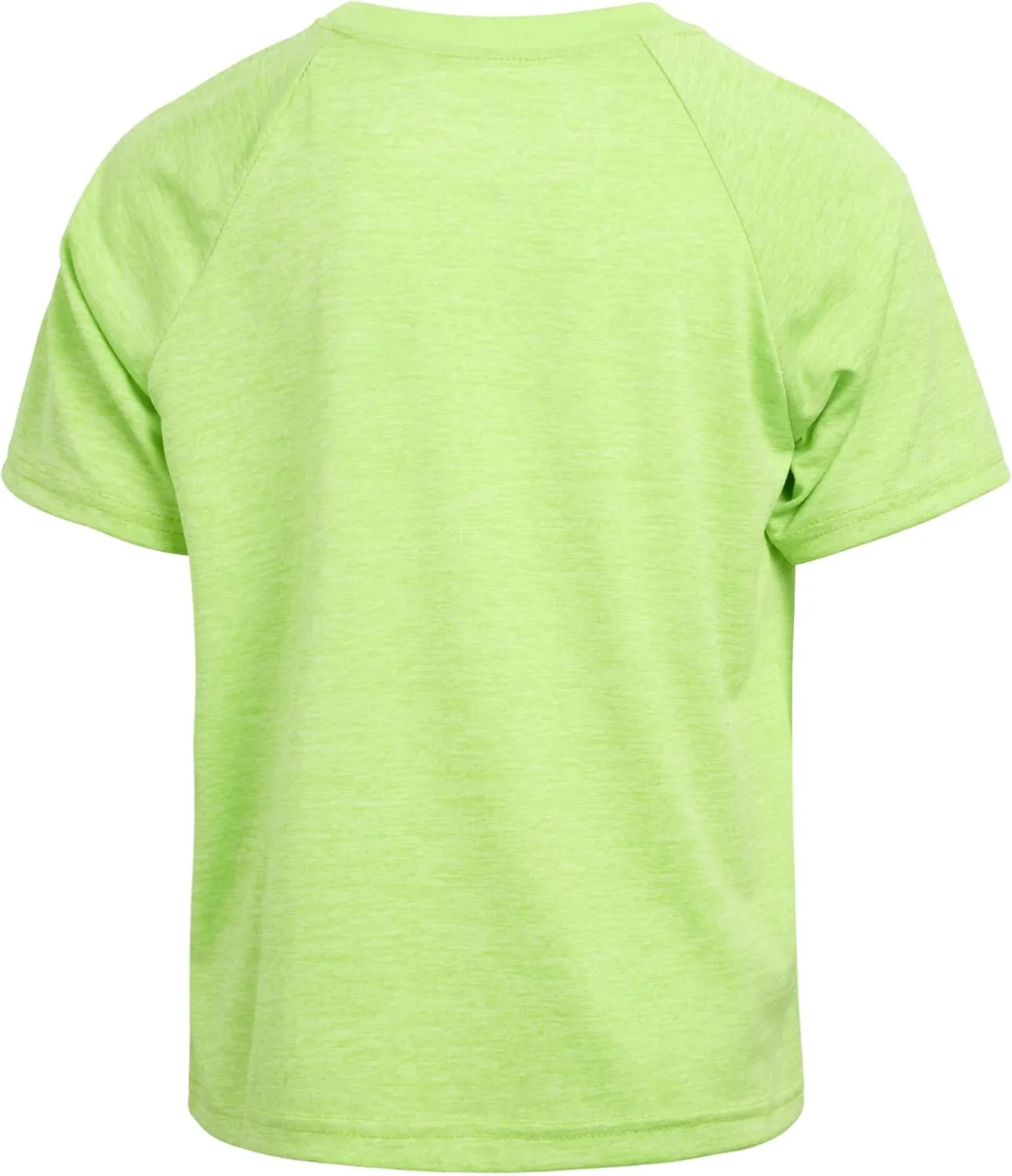 iXtreme Boys Athletic Shirts - 5 Pack Short Sleeve Dry Fit T-Shirts - Moisture Wicking Boys Shirts Summer Clothes (6-18)