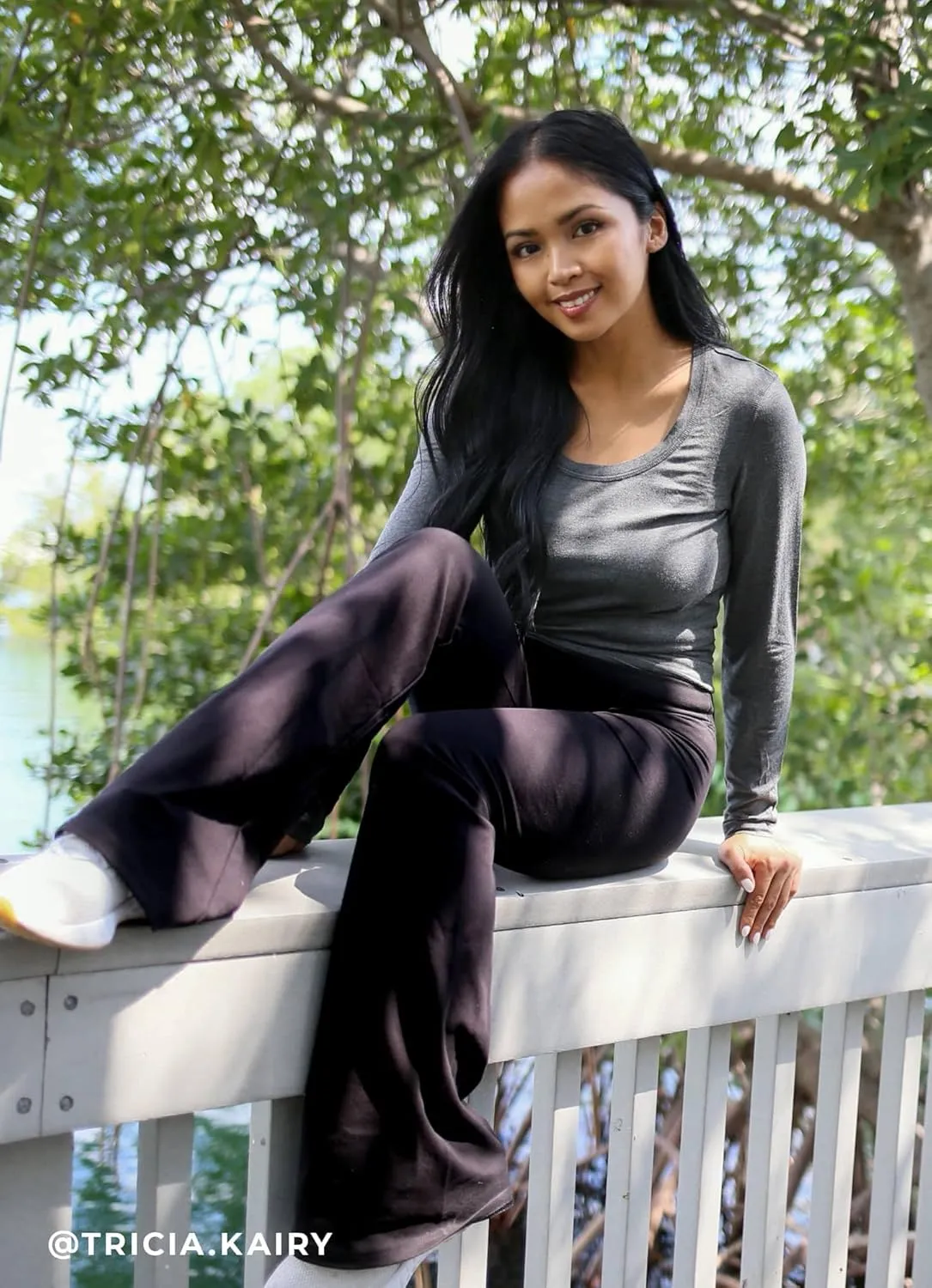 Jockey Women's Activewear Cotton Stretch Slim Yoga Flare Pant