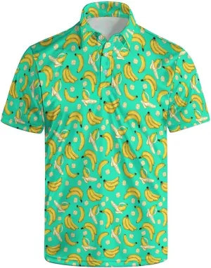 Jutdopt Men's Polo Shirts Golf Shirts Short Sleeve Shirt Golf Polo Shirts for Men Casual Outfit Tennis Shirt