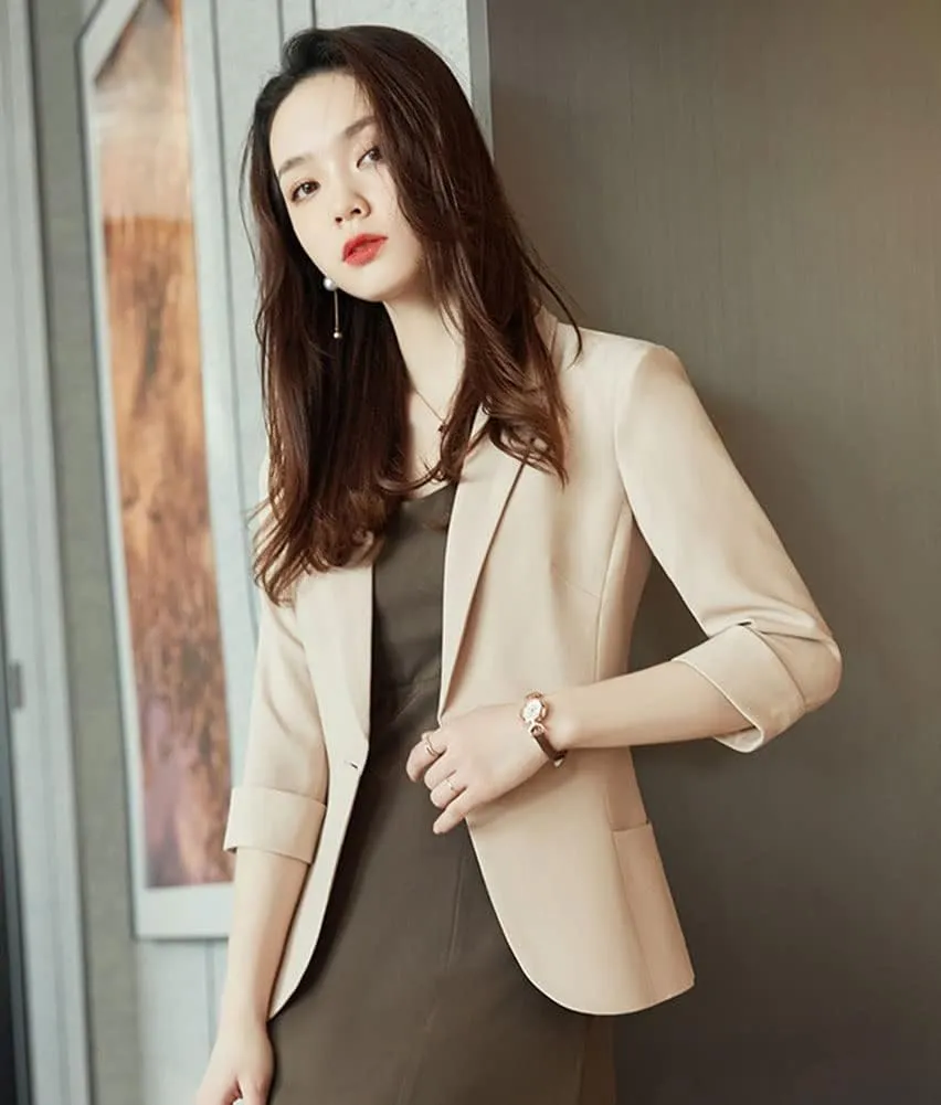Kedera Womens Blazers & Suit Jacket Casual Work Blazer Office Jacket Slim Fit Blazer for Business Lady