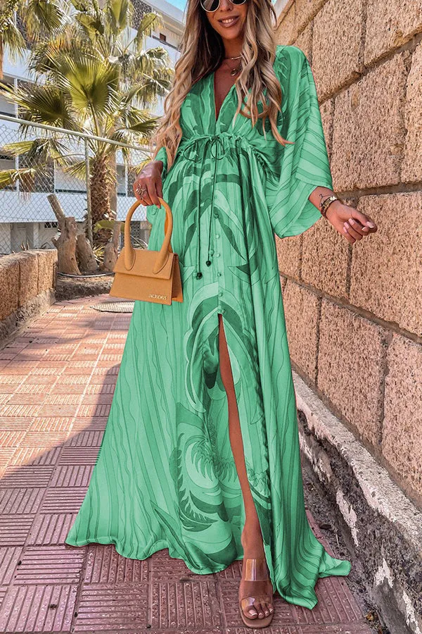 Lilipretty My Dearest Darling Rainbow Maxi Dress