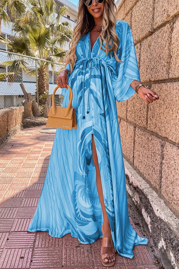 Lilipretty My Dearest Darling Rainbow Maxi Dress