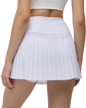 LOVESOFT Women's Tennis Skirts - Casual Skorts Activewear for Running Golf, Athletic Workouts Summer with Pockets