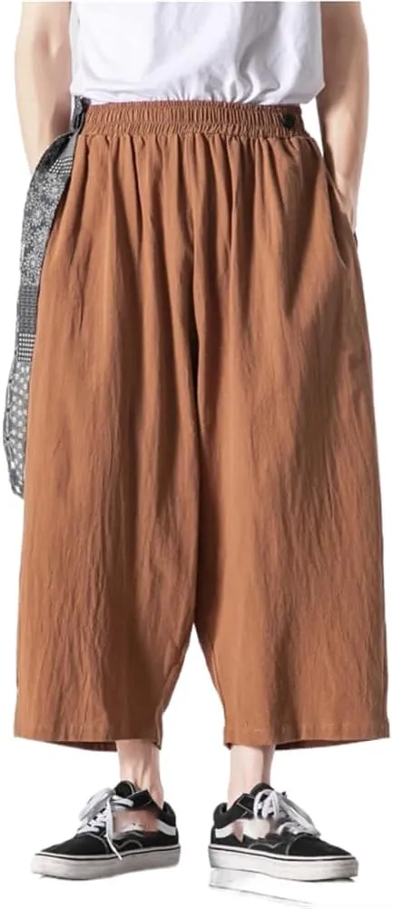 Men' Harem Pants Casual Trousers Man Streetwear Big Size Korean Male Sweatpants Loose