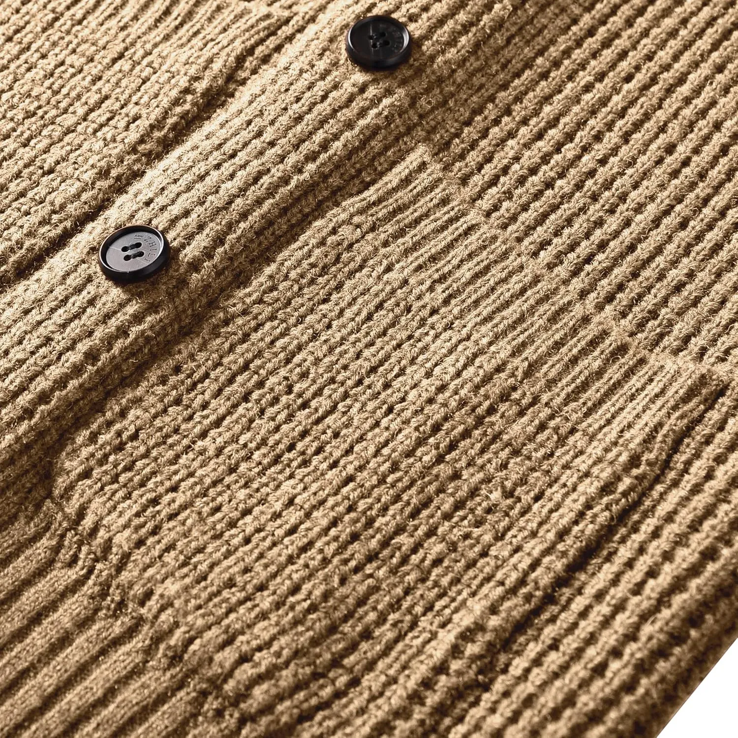 Men's Shawl Collar Cardigan Sweater - Cable Knit, Button-Up, Merino Wool - A Modern Classic That Never Goes Out of Style