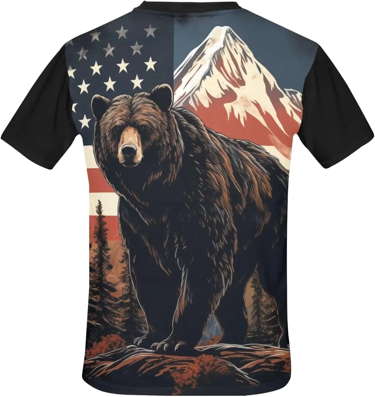 Men's Soft T-Shirts Crewneck Short Sleeve Fashion Casual Shirts for Father Husband Son Friends