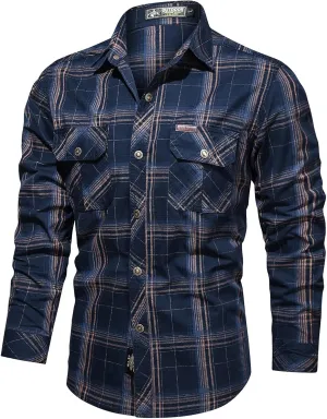 Mens Tactical Polos Shirts Long Sleeve Military Pullovers Lightweight Quick Dry Shirts for Hiking Travel Safari Shirts