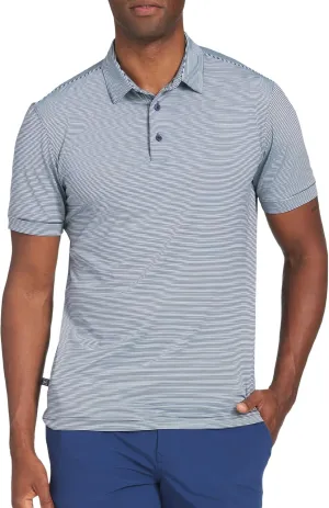 Mizzen Main Versa Men's Performance Short-Sleeve Polo - Lightweight, Moisture-Wicking, UPF 50 , 4-Way Stretch - Classic Fit