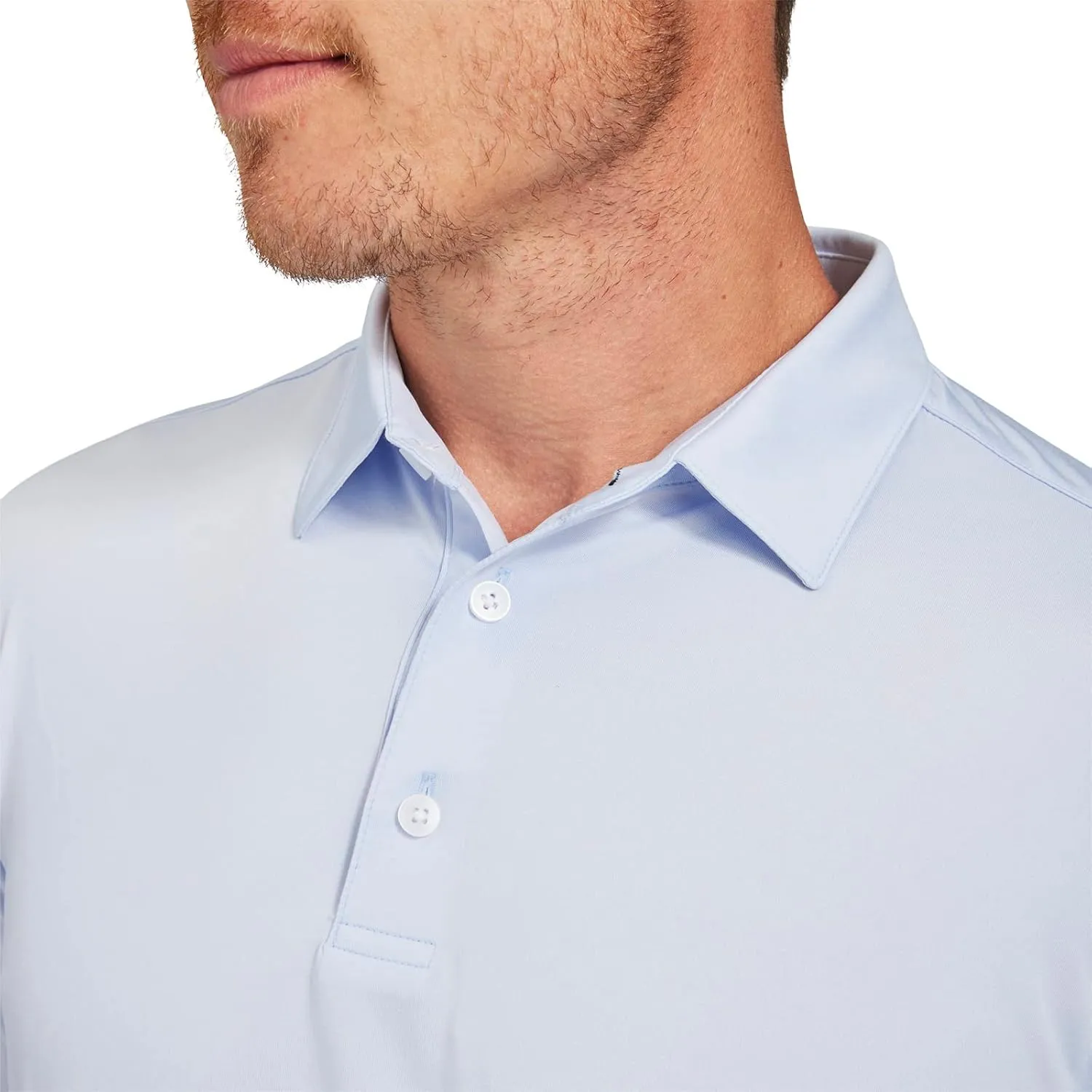 Mizzen Main Versa Men's Performance Short-Sleeve Polo - Lightweight, Moisture-Wicking, UPF 50 , 4-Way Stretch - Trim Fit
