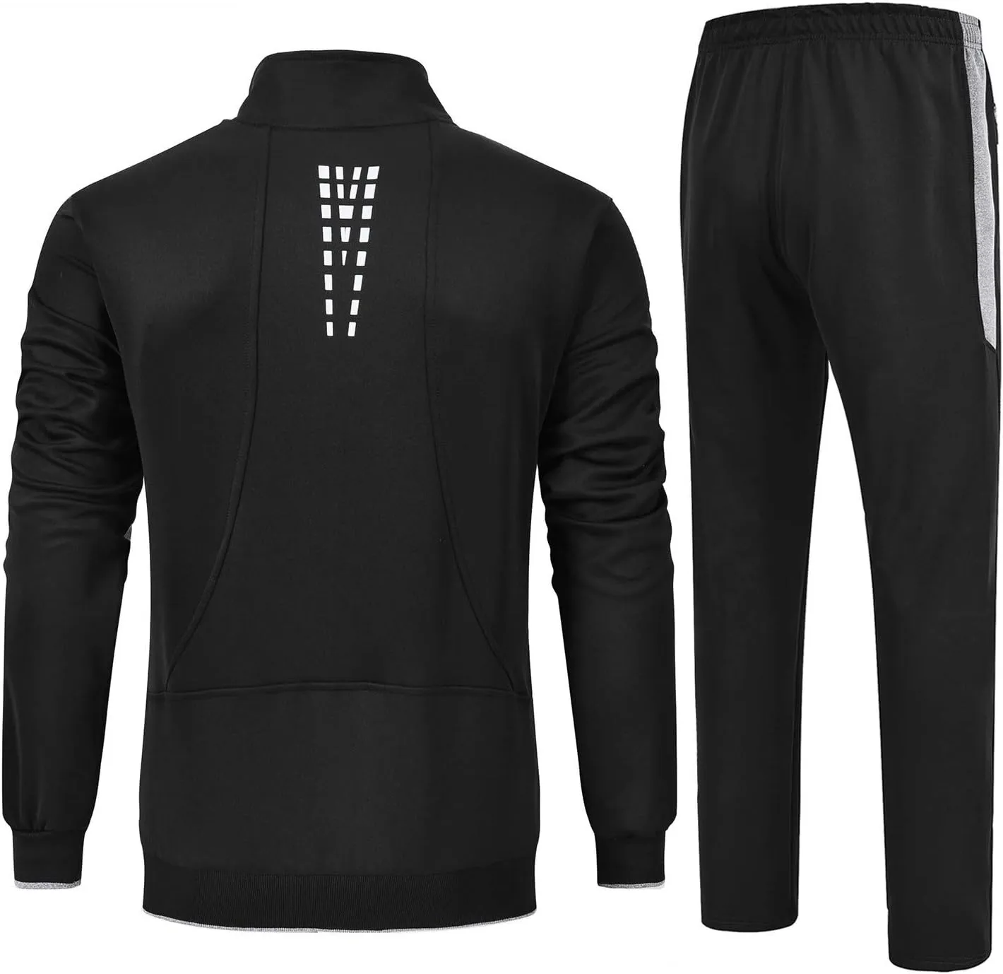 Rdruko Men's Tracksuit Sweatsuits 2 Piece Set Athletic Jogging Gym Activewear Sweat Track Suits Sets