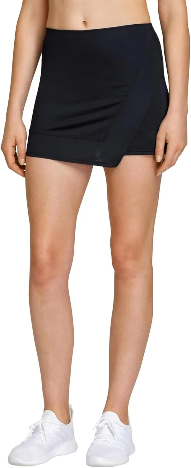 Tail Activewear Broadway 14.5" Asymmetrical Tennis Skort Onyx XS 14.5