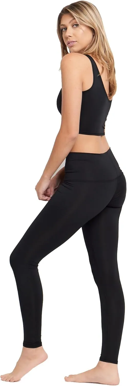 teeki Hot Pants Leggings for Women, USA Made Sustainable Eco Luxury Activewear Quick Dry