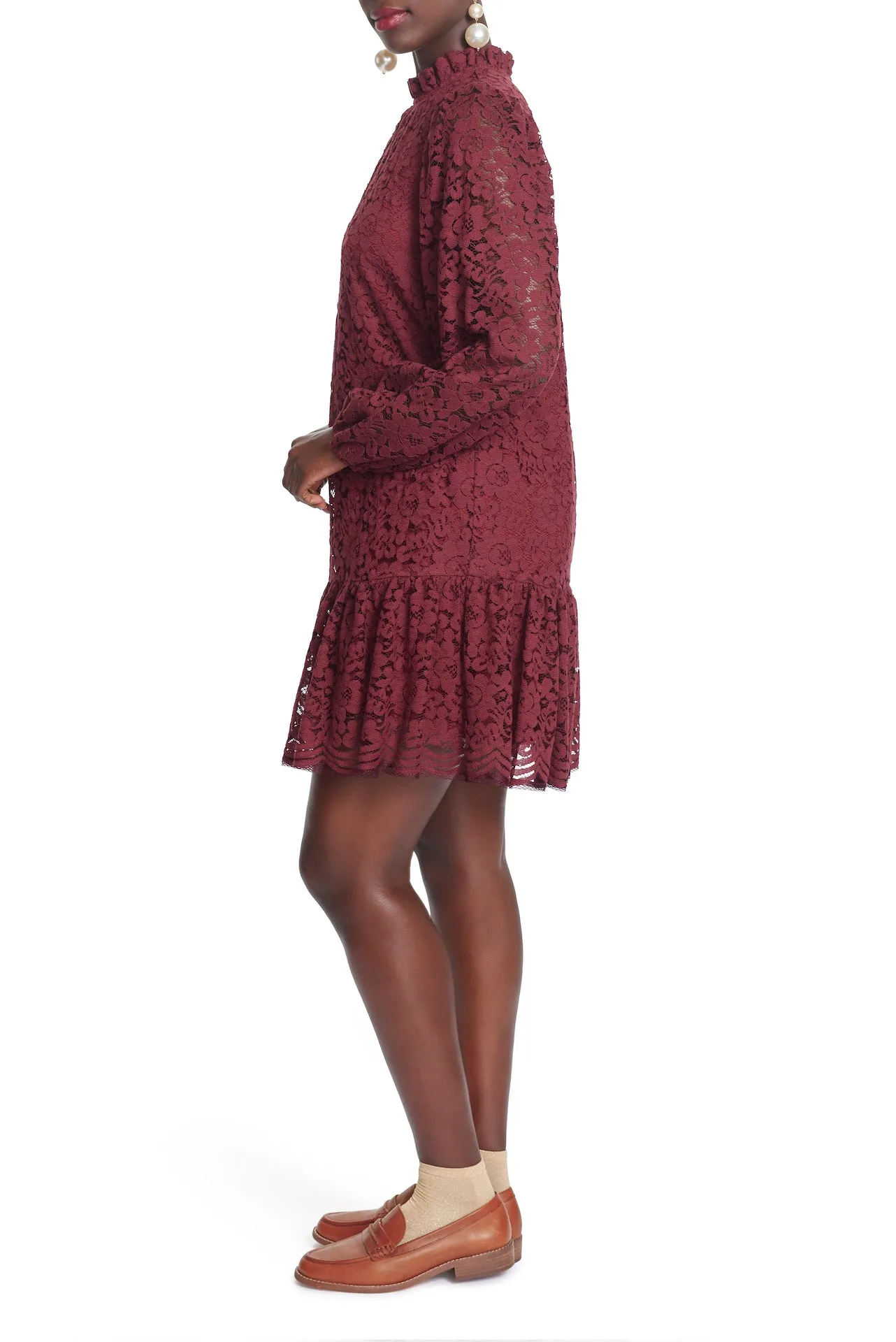THE MAGNOLIA MINI DRESS- Lace