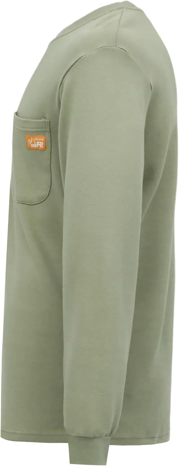 Titicaca FR Shirts Flame Resistant T Shirts 100% Cotton Men's Pre-Washed Fire Retardant T-Shirts