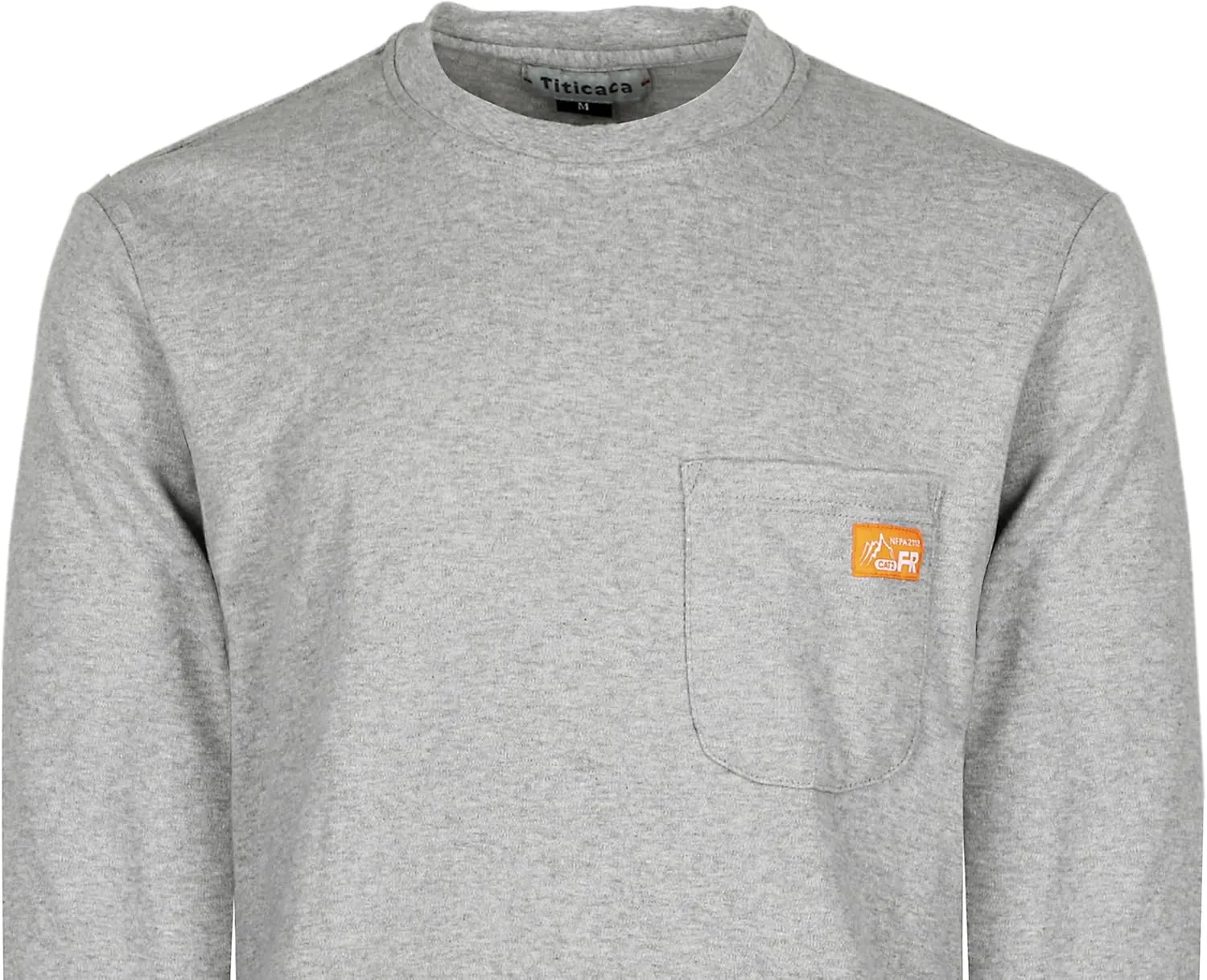 Titicaca FR Shirts Flame Resistant T Shirts 100% Cotton Men's Pre-Washed Fire Retardant T-Shirts
