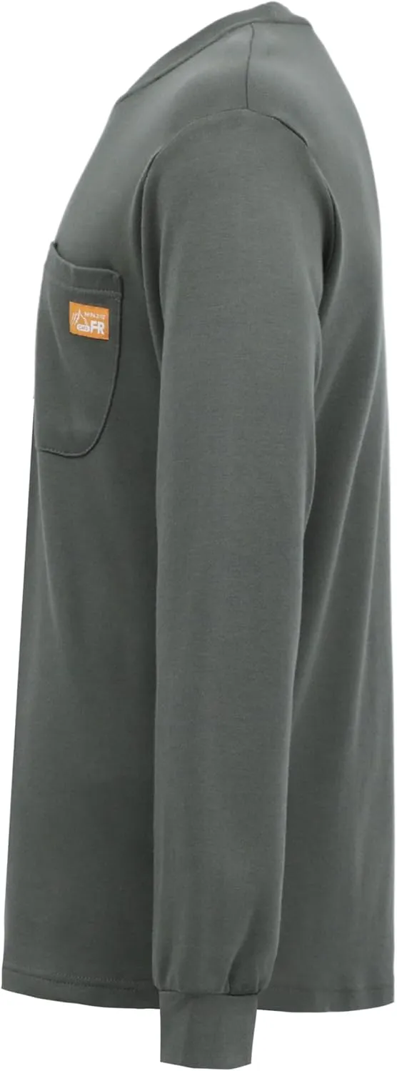 Titicaca FR Shirts Flame Resistant T Shirts 100% Cotton Men's Pre-Washed Fire Retardant T-Shirts