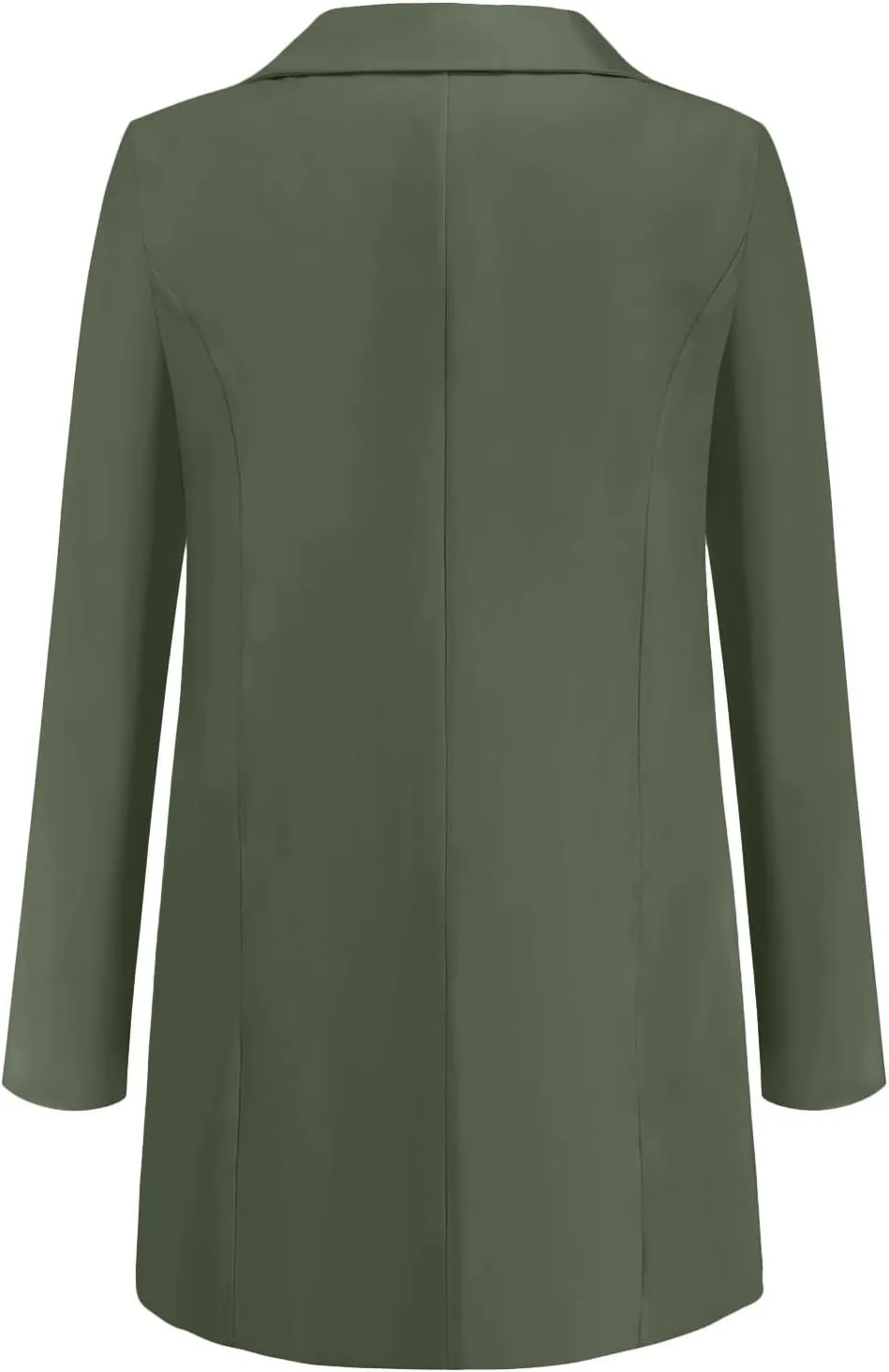 Womens Blazers Dressy Casual 2024 Spring Summer Work Office Jackets Long Sleeve Lapel Open Front Blazer with Pockets