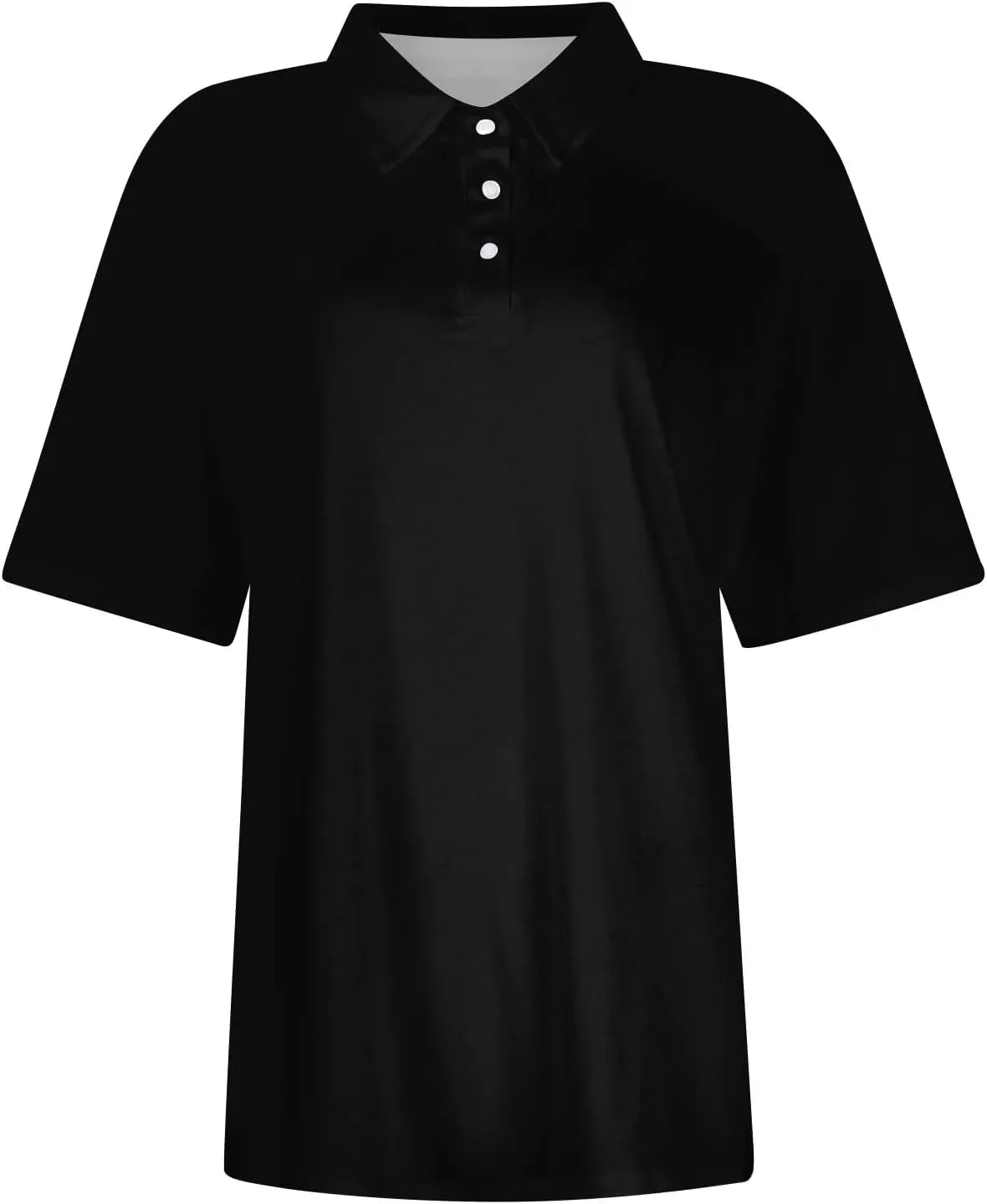 Women's Polo Shirts Casual Work Quick Dry Short Sleeve Collared Golf Shirt S-5XL