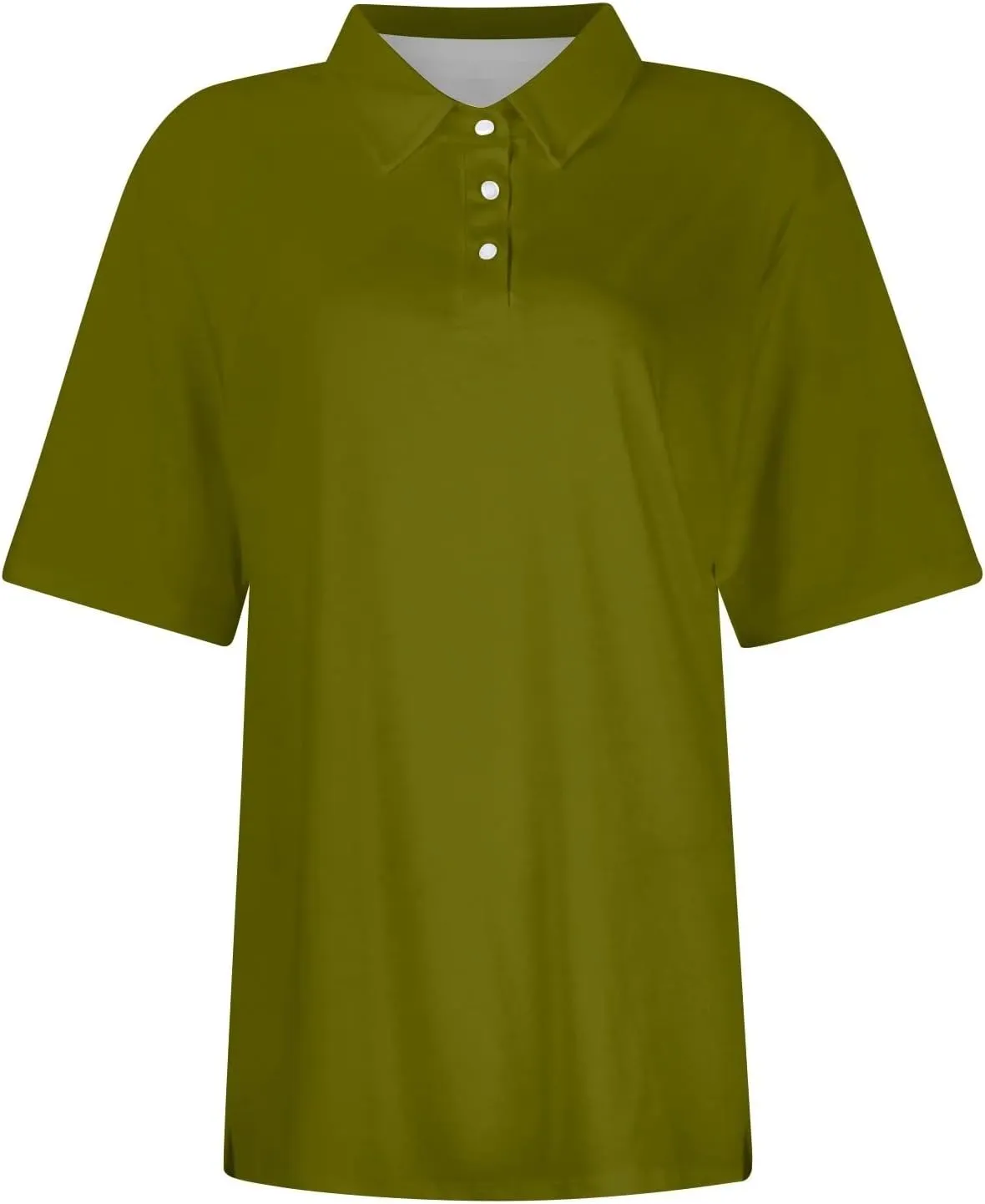 Women's Polo Shirts Casual Work Quick Dry Short Sleeve Collared Golf Shirt S-5XL