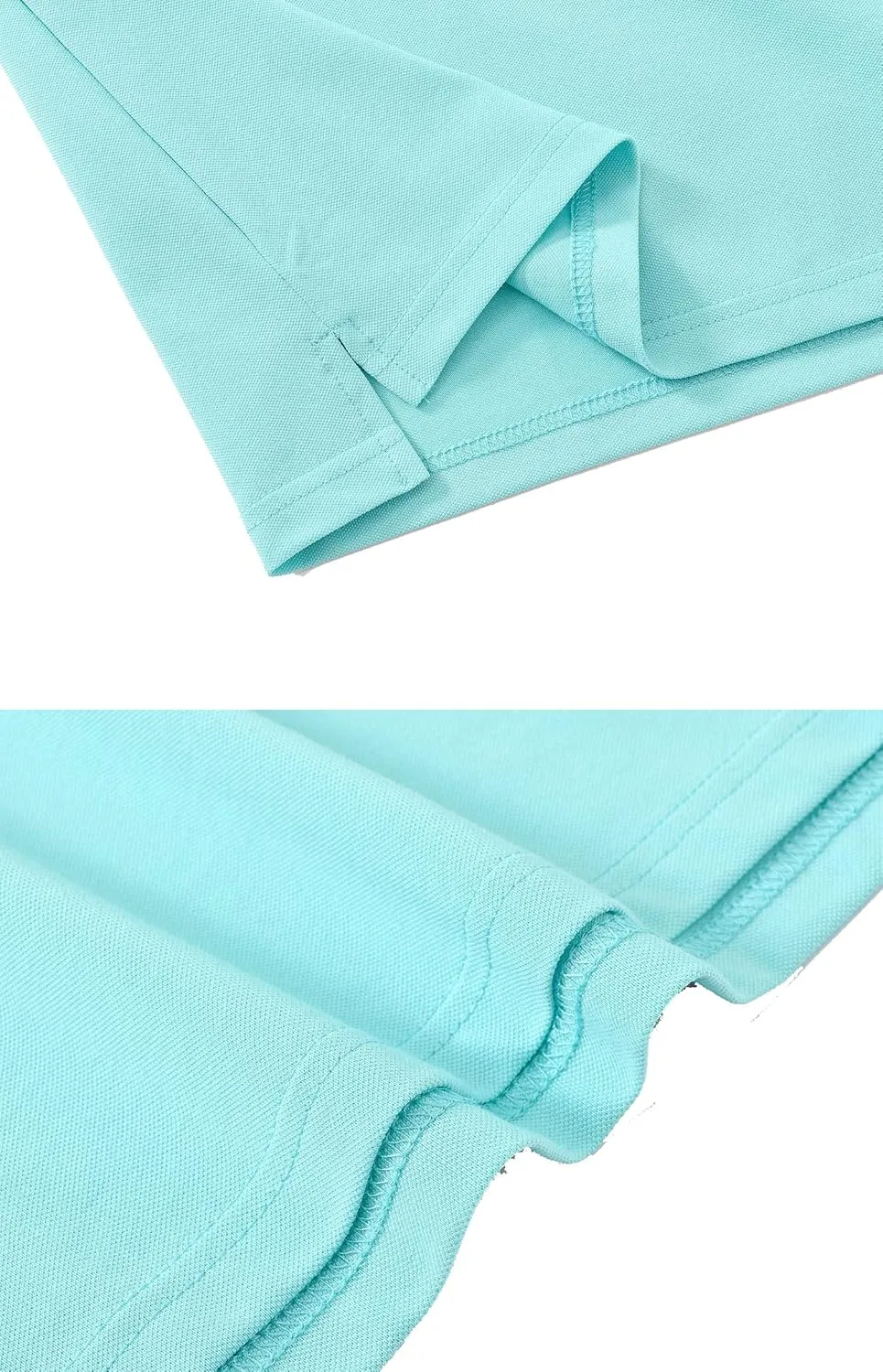 YSENTO Women Tennis Dress Short Sleeve UPF 50  Activewear Athletic Polo Golf Dresses